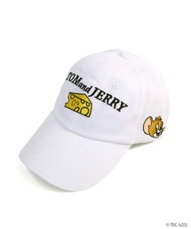 TOM&JERRY（トムアンドジェリー）の「【公式】トムとジェリー　刺繍キャップ（キャップ）」
