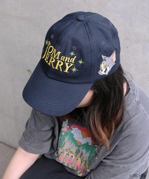 公式】トムとジェリー 刺繍キャップ（キャップ）｜TOM&JERRY