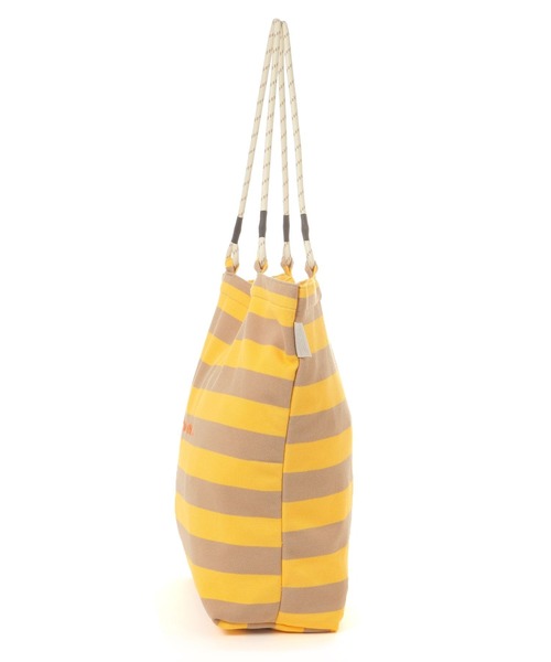 niko and...（ニコアンド）の「オリジナルニコロゴボーダートートバッグ/Ｌサイズ（トートバッグ・レディース・ホワイト/イエロー/ネイビー・0）」の16枚目の写真