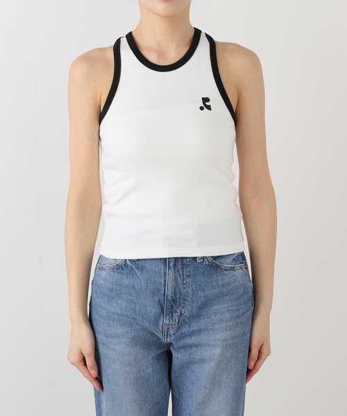[REST&RECREATION] RACER タンクトップ ★新作★韓国★人気★ Rest&Recreation/レスト＆レクリエーション RACER TANK TOP