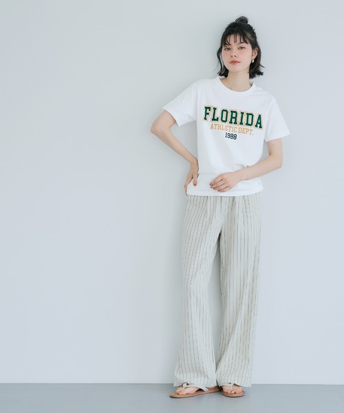 coca(coca)(コカ)の「ベーシックプリントTシャツ(Tシャツ/カットソー・レディース・E/D/F/A/B/C・XL/L/M/S)」の15枚目の写真