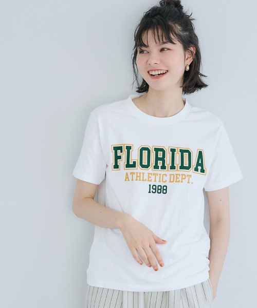 coca(coca)(コカ)の「ベーシックプリントTシャツ(Tシャツ/カットソー・レディース・E/D/F/A/B/C・XL/L/M/S)」の17枚目の写真