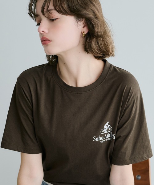 coca(coca)(コカ)の「ベーシックプリントTシャツ(Tシャツ/カットソー・レディース・E/D/F/A/B/C・XL/L/M/S)」の19枚目の写真