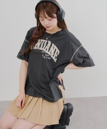 ロゴMIX刺繍Tシャツ
