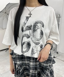 UPSIDEDOWNロゴビッグT