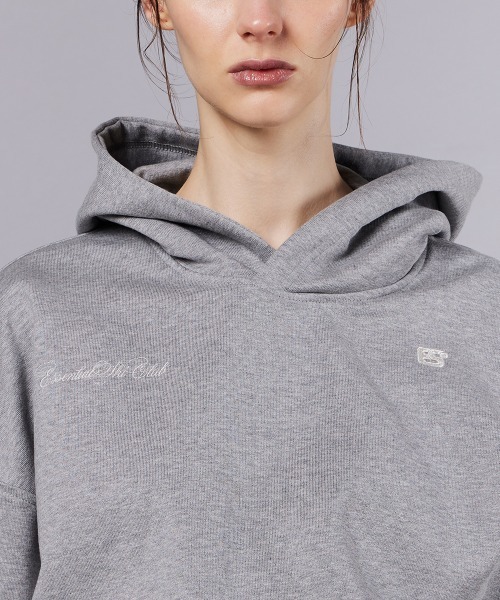 DOUBLE STANDARD CLOTHING(ダブルスタンダードクロージング)の「ハードコンパクト 裏毛プルオーバー(Tシャツ/カットソー・レディース・ブラック/グレー・FREE)」の8枚目の写真
