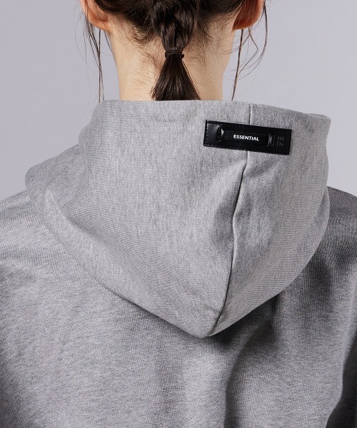 DOUBLE STANDARD CLOTHING(ダブルスタンダードクロージング)の「ハードコンパクト 裏毛プルオーバー(Tシャツ/カットソー・レディース・ブラック/グレー・FREE)」の10枚目の写真