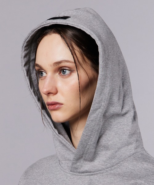 DOUBLE STANDARD CLOTHING(ダブルスタンダードクロージング)の「ハードコンパクト 裏毛プルオーバー(Tシャツ/カットソー・レディース・ブラック/グレー・FREE)」の11枚目の写真