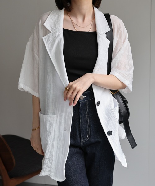 model：162cm 着用サイズ：F