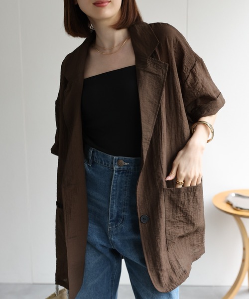 model：162cm 着用サイズ：F