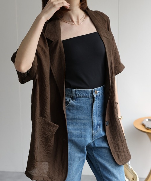 model：162cm 着用サイズ：F