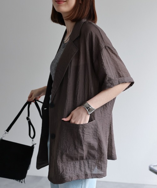 model：162cm 着用サイズ：F