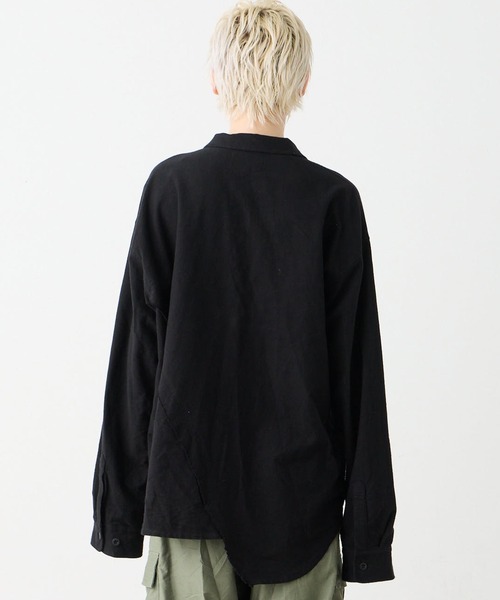 VIRGOwearworks(ヴァルゴウェアワークス)の「ASURA CUT NEL SHIRTS(シャツ/ブラウス・メンズ・オリーブドラブ/オレンジ/ブラック・2/3/4)」の10枚目の写真