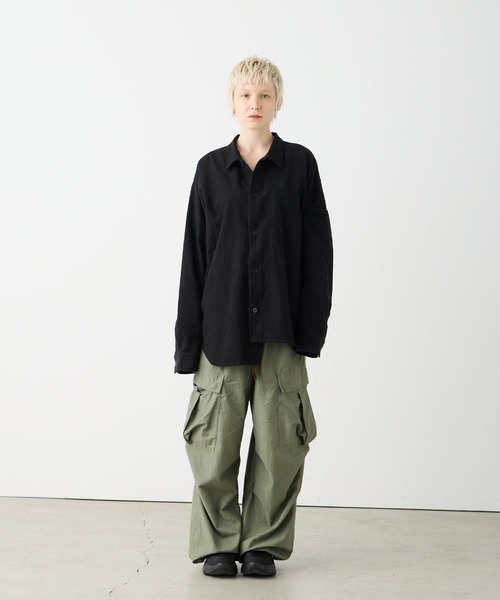 VIRGOwearworks(ヴァルゴウェアワークス)の「ASURA CUT NEL SHIRTS(シャツ/ブラウス・メンズ・オリーブドラブ/オレンジ/ブラック・2/3/4)」の19枚目の写真