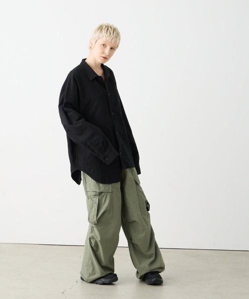 VIRGOwearworks(ヴァルゴウェアワークス)の「ASURA CUT NEL SHIRTS(シャツ/ブラウス・メンズ・オリーブドラブ/オレンジ/ブラック・2/3/4)」の20枚目の写真