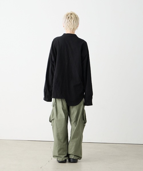 VIRGOwearworks(ヴァルゴウェアワークス)の「ASURA CUT NEL SHIRTS(シャツ/ブラウス・メンズ・オリーブドラブ/オレンジ/ブラック・2/3/4)」の21枚目の写真