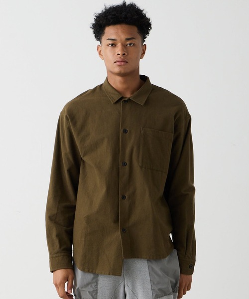 VIRGOwearworks(ヴァルゴウェアワークス)の「ASURA CUT NEL SHIRTS(シャツ/ブラウス・メンズ・オリーブドラブ/オレンジ/ブラック・2/3/4)」の11枚目の写真