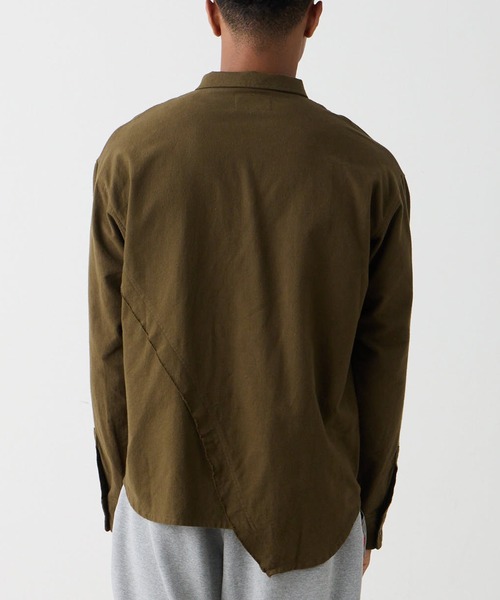 VIRGOwearworks(ヴァルゴウェアワークス)の「ASURA CUT NEL SHIRTS(シャツ/ブラウス・メンズ・オリーブドラブ/オレンジ/ブラック・2/3/4)」の12枚目の写真