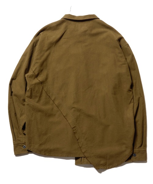 VIRGOwearworks(ヴァルゴウェアワークス)の「ASURA CUT NEL SHIRTS(シャツ/ブラウス・メンズ・オリーブドラブ/オレンジ/ブラック・2/3/4)」の8枚目の写真
