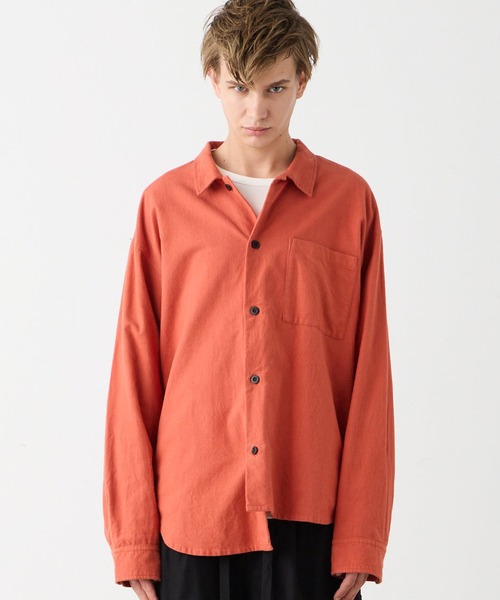 VIRGOwearworks(ヴァルゴウェアワークス)の「ASURA CUT NEL SHIRTS(シャツ/ブラウス・メンズ・オリーブドラブ/オレンジ/ブラック・2/3/4)」の13枚目の写真