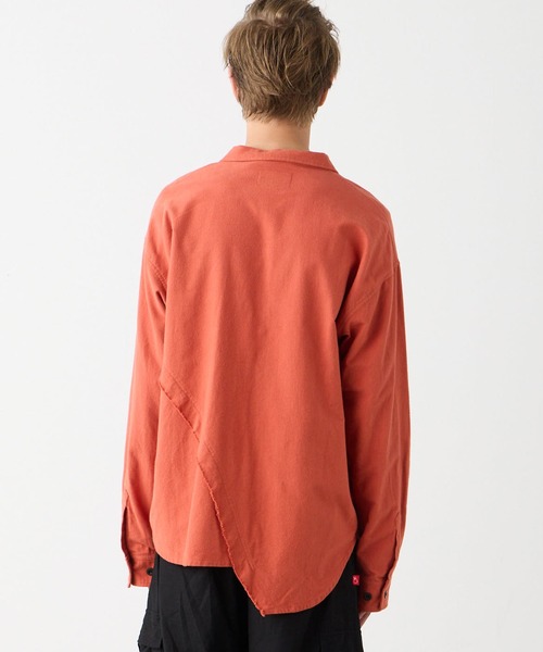 VIRGOwearworks(ヴァルゴウェアワークス)の「ASURA CUT NEL SHIRTS(シャツ/ブラウス・メンズ・オリーブドラブ/オレンジ/ブラック・2/3/4)」の14枚目の写真