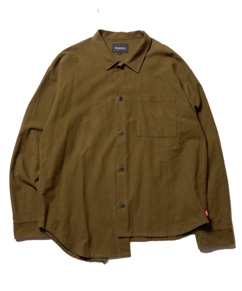 VIRGOwearworks(ヴァルゴウェアワークス)の「ASURA CUT NEL SHIRTS(シャツ/ブラウス・メンズ・オリーブドラブ/オレンジ/ブラック・2/3/4)」の7枚目の写真