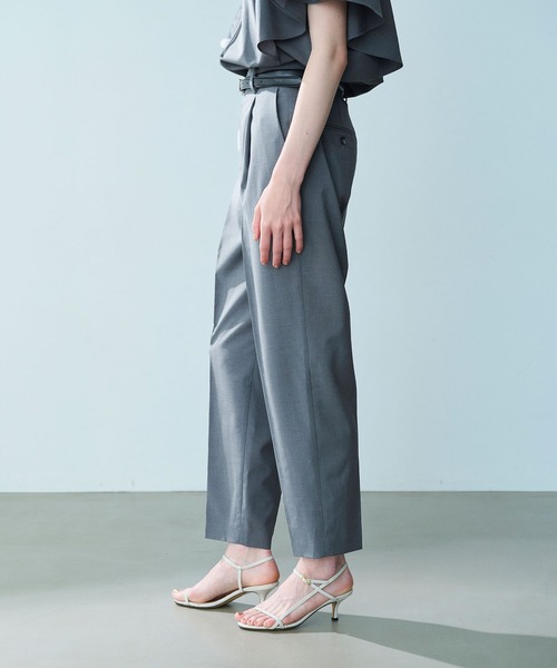 N.O.R.C(ノーク)の「ウォッシャブルテーパードパンツ【CLEAN MOTION】(その他パンツ・レディース・チャコール/ネイビー・S/M)」の10枚目の写真