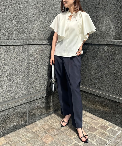 N.O.R.C(ノーク)の「ウォッシャブルテーパードパンツ【CLEAN MOTION】(その他パンツ・レディース・チャコール/ネイビー・S/M)」の21枚目の写真