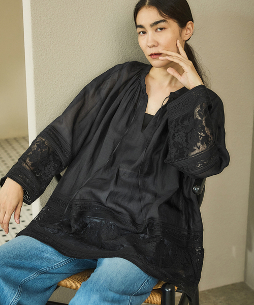 [9月5日まで]IENA ラミーチャーチブラウス IENA｜ラミーチャーチブラウス | Rakuten Fashion(楽天