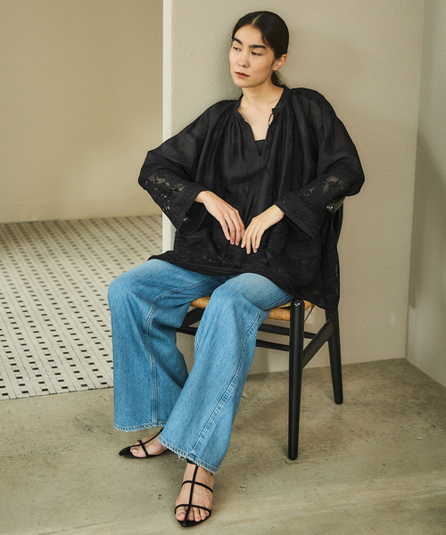 新品タグ付き　IENA イエナ　ラミーチャーチブラウス ラミーチャーチブラウス（シャツ/ブラウス）｜IENA（イエナ）の