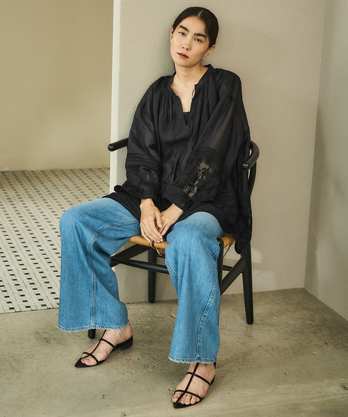 新品タグ付き　イエナ　ラミーチャーチ ブラウス　ホワイト IENA｜ラミーチャーチブラウス | Rakuten Fashion(楽天