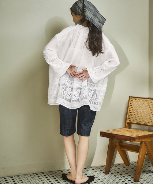 [9月5日まで]IENA ラミーチャーチブラウス セール】ラミーチャーチブラウス（シャツ/ブラウス）｜IENA（イエナ