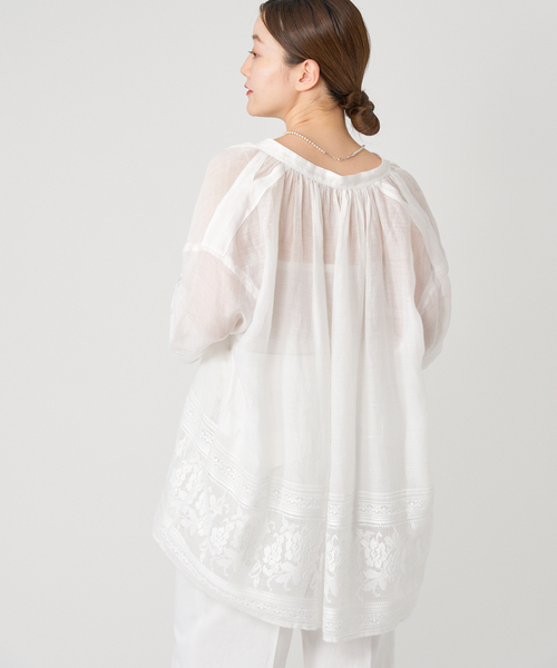 ラミーチャーチブラウス　ブラック IENA｜ラミーチャーチブラウス | Rakuten Fashion(楽天