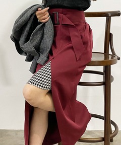 tweed mini skirt / ツイードミニスカート（スカート）｜mideal