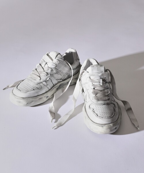 Firsthand（ファーストハンド）の「SOILIOS/ソイリオス SLS01YXT110 (26cm～28.5cmサイズ展開)（スニーカー・メンズ・ホワイト/ブラック・44/41/42/43/45）」の7枚目の写真