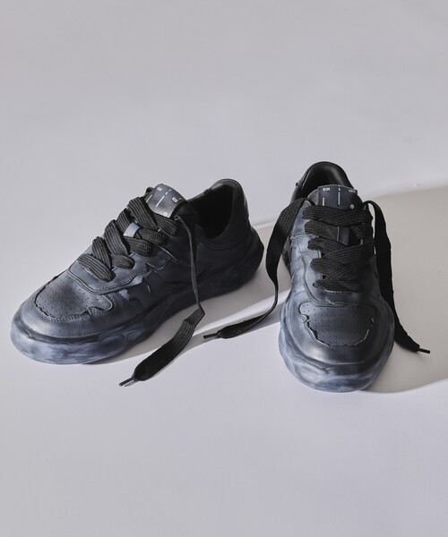 Firsthand（ファーストハンド）の「SOILIOS/ソイリオス SLS01YXT110 (26cm～28.5cmサイズ展開)（スニーカー・メンズ・ホワイト/ブラック・44/41/42/43/45）」の8枚目の写真