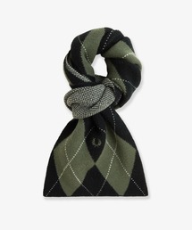 FRED PERRY(フレッドペリー)のBrushed Argyle Scarf/アーガイルマフラー(マフラー)