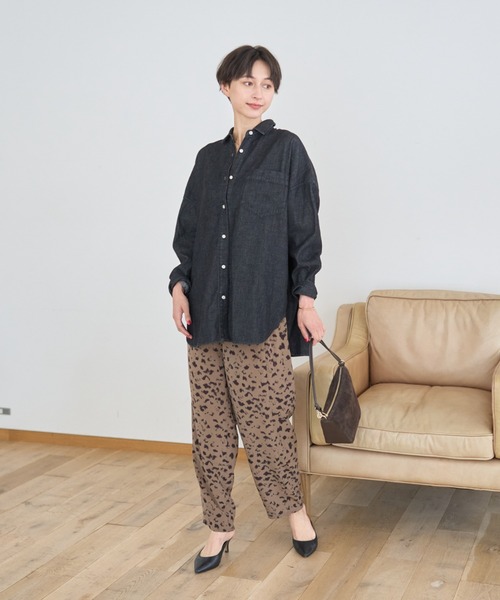 AULENTTI（オウレンティ）の「【AULENTTI/オウレンティ】チェーン付3Wayレザーショルダー（トートバッグ・レディース・ダークブラウン・フリー）」の13枚目の写真