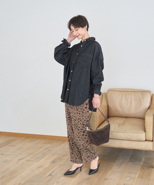 AULENTTI（オウレンティ）の「【AULENTTI/オウレンティ】チェーン付3Wayレザーショルダー（トートバッグ・レディース・ダークブラウン・フリー）」の15枚目の写真