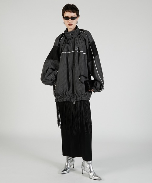 PRANK PROJECT（プランクプロジェクト）の「フリンジベルトスカート / Fringe Belt Skirt（スカート・レディース・ブラック/アイボリー・36/38）」の20枚目の写真