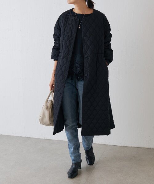 BEARDSLEY（ビアズリー）の「裾レースコットンカットソー（ニット/セーター・レディース・ブラック/ベージュ・FREE）」の13枚目の写真