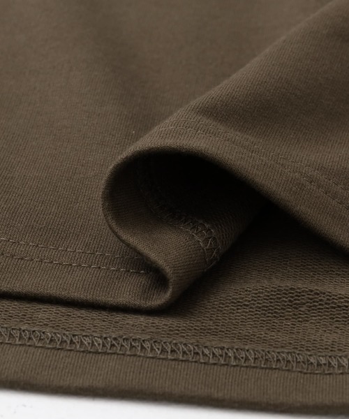 URBAN RESEARCH DOORS(アーバンリサーチドアーズ)の「『UR GREEN』ミニ裏毛変形プルオーバー(Tシャツ/カットソー・レディース・ブラック/カーキ/グレー系その他・MEDIUM)」の16枚目の写真