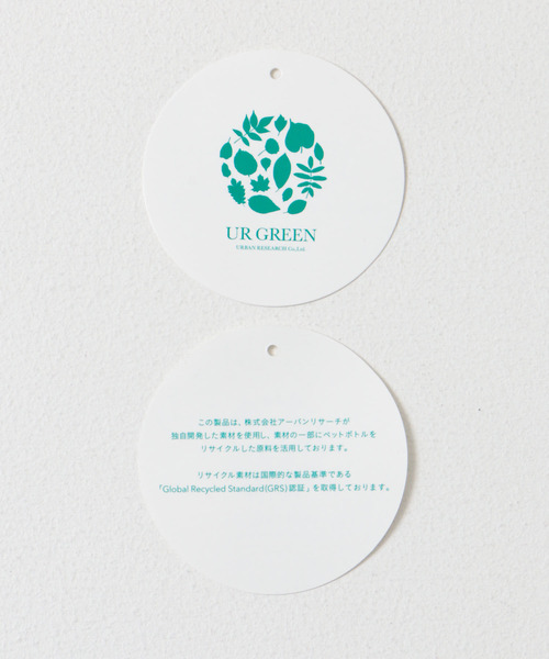 URBAN RESEARCH DOORS(アーバンリサーチドアーズ)の「『UR GREEN』ミニ裏毛変形プルオーバー(Tシャツ/カットソー・レディース・ブラック/カーキ/グレー系その他・MEDIUM)」の19枚目の写真