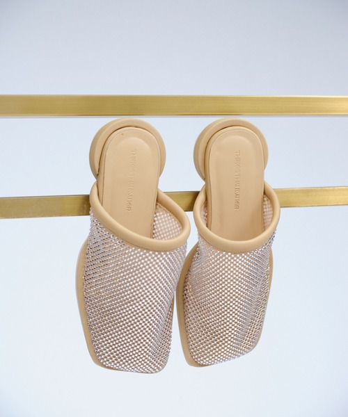 未使用級✨ パコラバンヌ SPARKLE SANDAL フラットサンダル 未使用級✨ パコラバンヌ SPARKLE SANDAL フラットサンダル