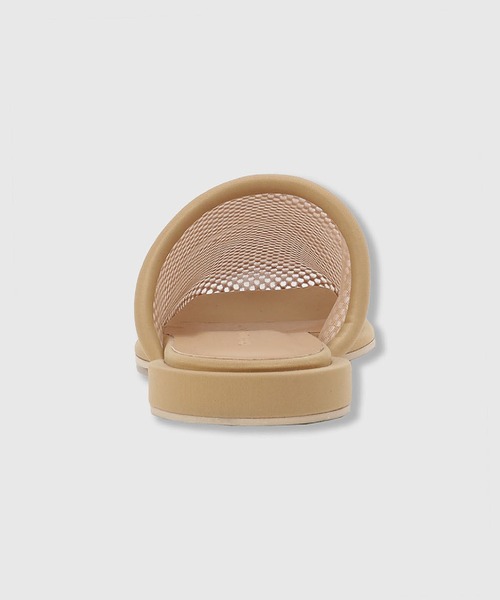 THINGS THAT MATTER(シングス ザット マター)の「SPARKLING MESH FLAT SANDALS / スパークリングメッシュフラットサンダル(サンダル・レディース・ブラック/ベージュ/レッド・37/38)」の9枚目の写真