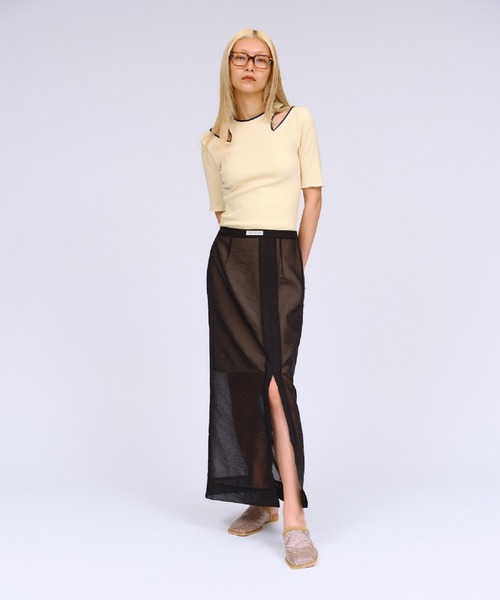 THINGS THAT MATTER(シングス ザット マター)の「SPARKLING MESH FLAT SANDALS / スパークリングメッシュフラットサンダル(サンダル・レディース・ブラック/ベージュ/レッド・37/38)」の22枚目の写真