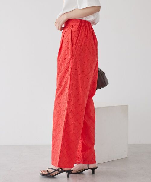 PESERICO 25SS パンツ マルチカラー Made In Italy セール】 VIS／LI BRIGHT TWILL バレルカーゴパンツ （その他