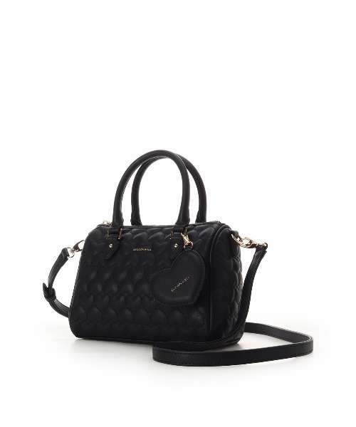 SAMANTHAVEGA（サマンサベガ）の「エターナルハートキルトボストンバッグ（ボストンバッグ・レディース・ピンク/ブラック/ホワイト・FREE）」の12枚目の写真