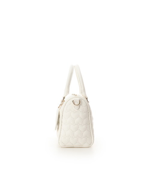 SAMANTHAVEGA（サマンサベガ）の「エターナルハートキルトボストンバッグ（ボストンバッグ・レディース・ピンク/ブラック/ホワイト・FREE）」の7枚目の写真