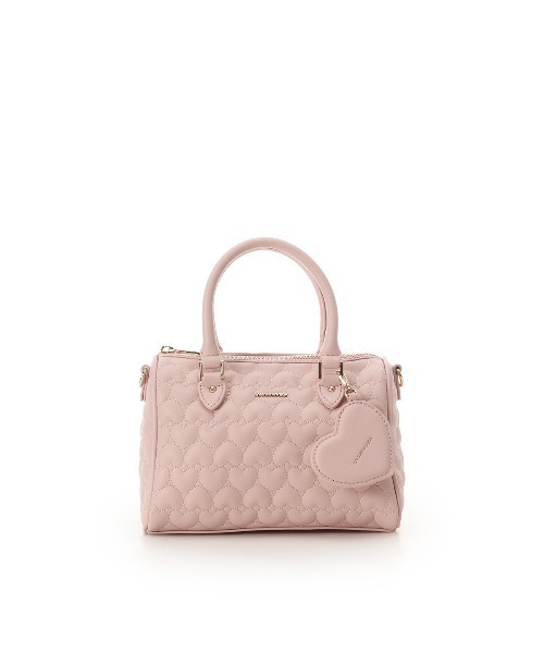 SAMANTHAVEGA（サマンサベガ）の「エターナルハートキルトボストンバッグ（ボストンバッグ・レディース・ピンク/ブラック/ホワイト・FREE）」の18枚目の写真